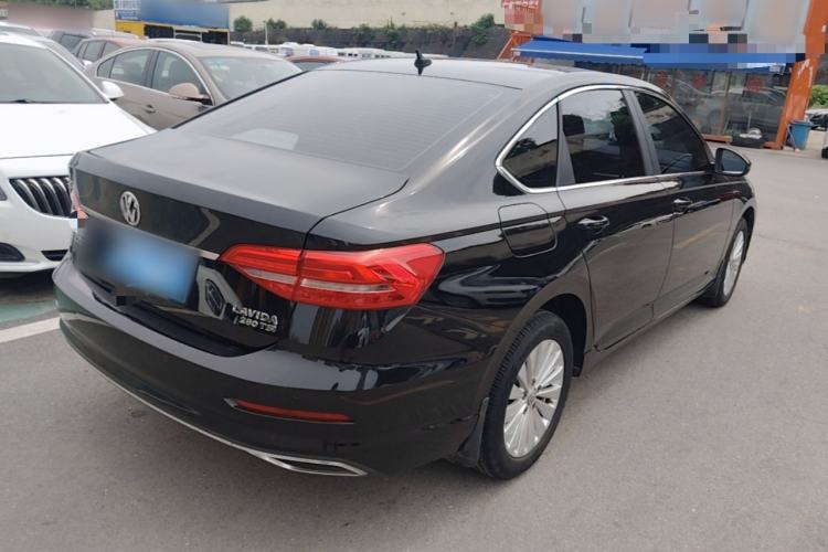 Used Volkswagen Lavida 2019 280TSI DSG Comfort Edition China VI standard Rear Right 45 Deg