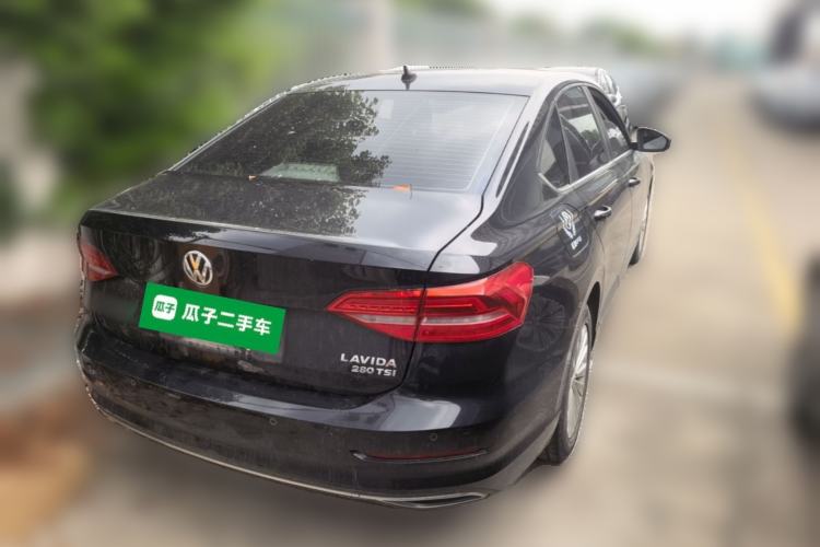 Used Volkswagen Lavida 2019 280TSI DSG Comfort Edition China VI standard Rear Right 45 Deg