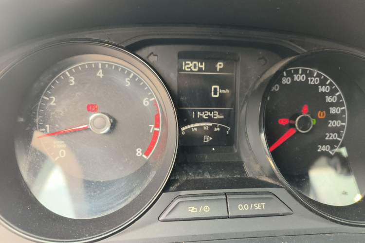 Used Volkswagen Lavida 2019 Lavida Start 1.5L Automatic Trendy Version China VI Standard Odometer Close Up