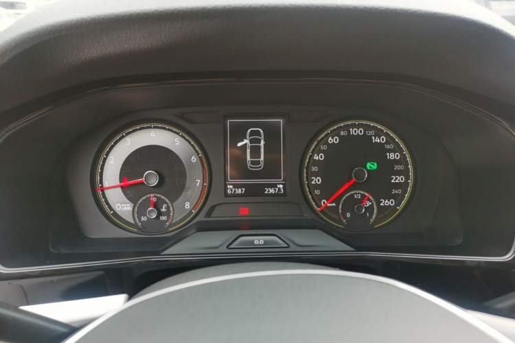 Used Volkswagen Lavida 2019 280TSI DSG Luxury Edition China VI Standard Instrument Cluster