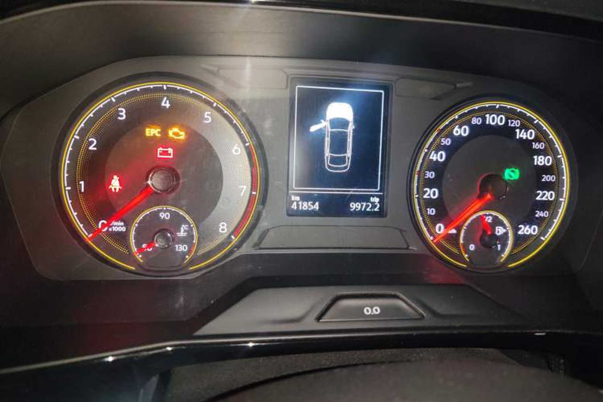 Used Volkswagen Lavida 2019 1.5L Automatic Comfort Edition China VI Standard Odometer Close Up