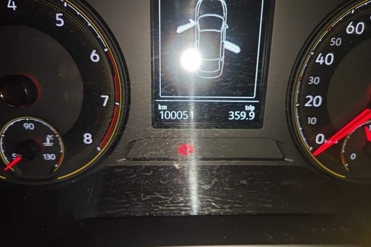 Used Volkswagen Lavida 2019 280TSI DSG Comfort Edition China VI standard Odometer Close Up