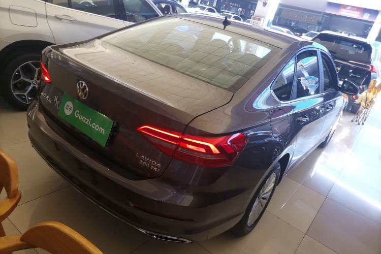 Used Volkswagen Lavida 2019 280TSI DSG Comfort Edition China VI standard Rear Right 45 Deg