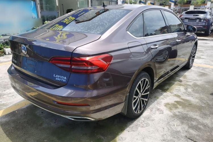 Used Volkswagen Lavida 2019 280TSI DSG Luxury Edition China VI Standard Rear Right 45 Deg