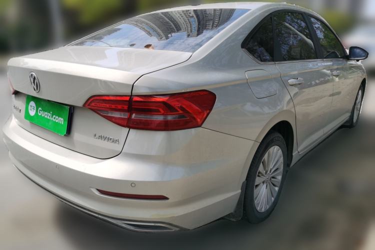 Used Volkswagen Lavida 2019 1.5L Automatic Vision Edition China VI Standard Rear Right 45 Deg