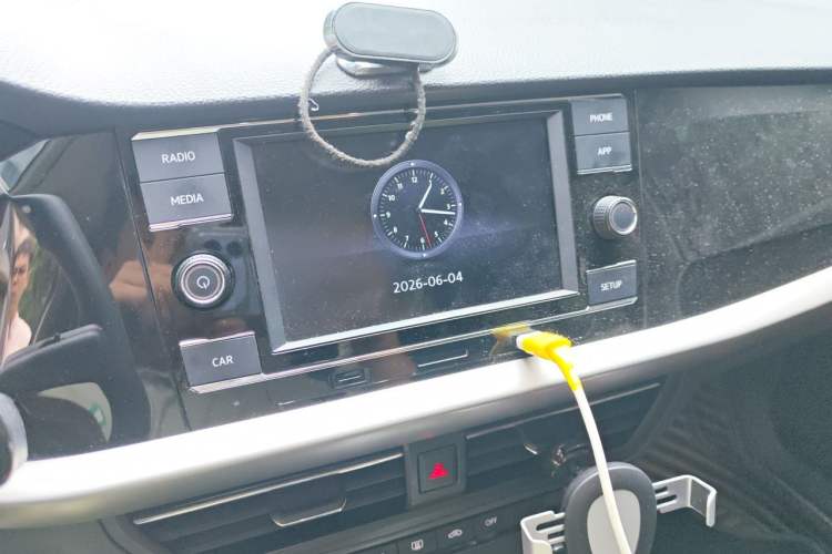 Used Volkswagen Lavida 2019 1.5L Automatic Comfort Edition China VI Standard Audio And AC Panel