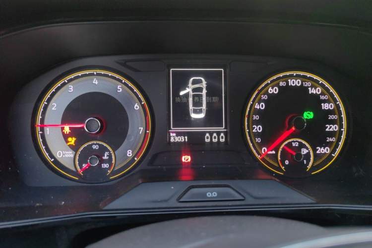 Used Volkswagen Lavida 2019 280TSI DSG Luxury Edition China VI Standard Instrument Cluster