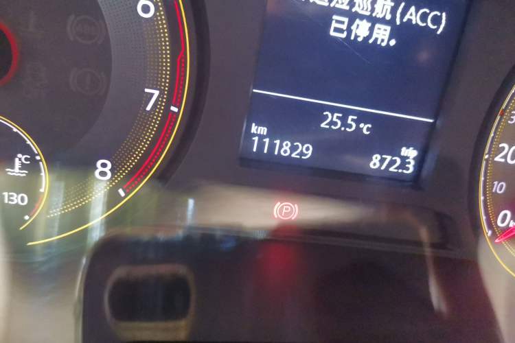 Used Volkswagen Lavida 2019 280TSI DSG Luxury Edition China VI Standard Odometer Close Up