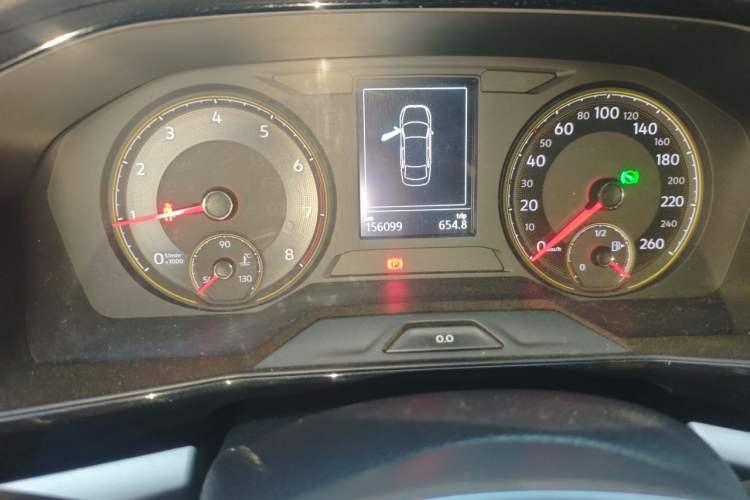 Used Volkswagen Lavida 2019 1.5L Automatic Comfort Edition China VI Standard Odometer Close Up