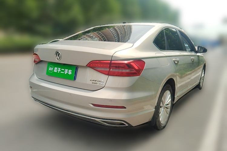 Used Volkswagen Lavida 2019 280TSI DSG Comfort Edition China VI standard Rear Right 45 Deg