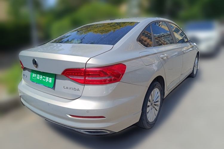 Used Volkswagen Lavida 2019 1.5L Automatic Comfort Edition China VI Standard Rear Right 45 Deg