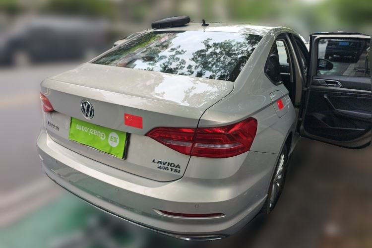 Used Volkswagen Lavida 2019 280TSI DSG Comfort Edition China VI standard Rear Right 45 Deg