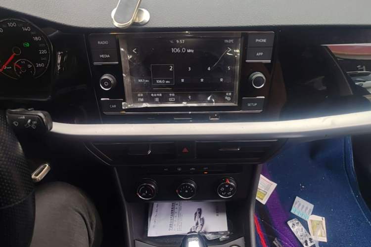 Used Volkswagen Lavida 2019 280TSI DSG Comfort Edition China VI standard Audio And AC Panel