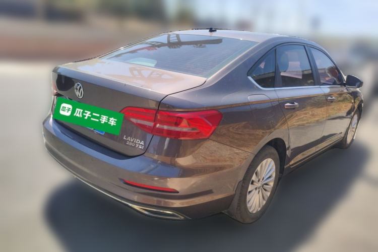 Used Volkswagen Lavida 2019 280TSI DSG Comfort Edition China VI standard Rear Right 45 Deg