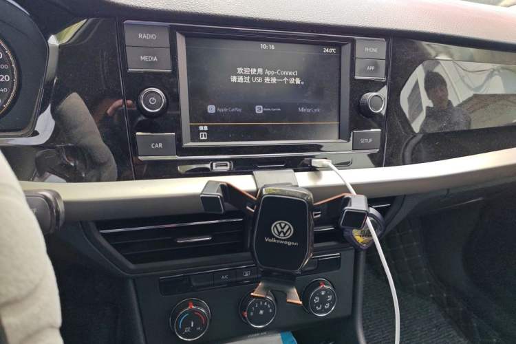 Used Volkswagen Lavida 2019 280TSI DSG Comfort Edition China VI standard Audio And AC Panel
