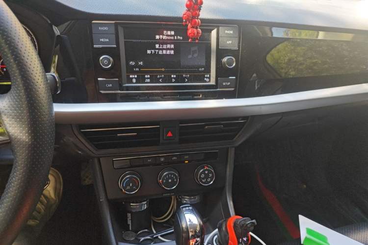 Used Volkswagen Lavida 2019 280TSI DSG Comfort Edition China VI standard Audio And AC Panel