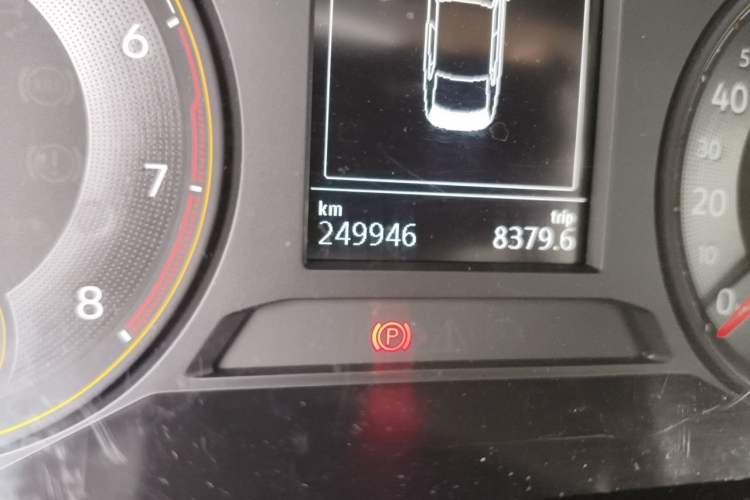 Used Volkswagen Lavida 2019 1.5L Automatic Vision Edition China VI Standard Odometer Close Up