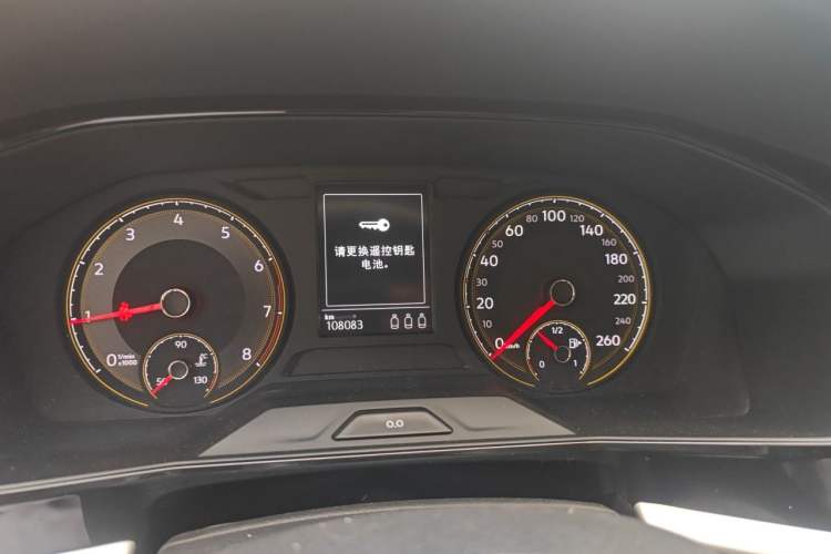 Used Volkswagen Lavida 2019 1.5L Automatic Comfort Edition China VI Standard Odometer Close Up