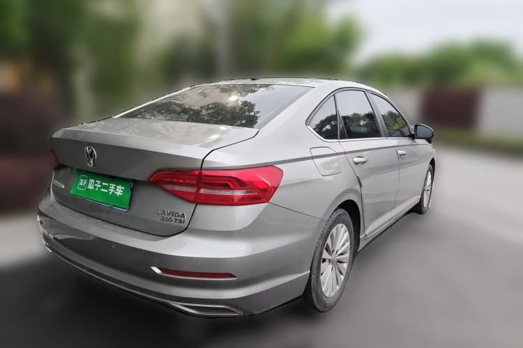 Used Volkswagen Lavida 2019 280TSI DSG Comfort Edition China VI standard Rear Right 45 Deg