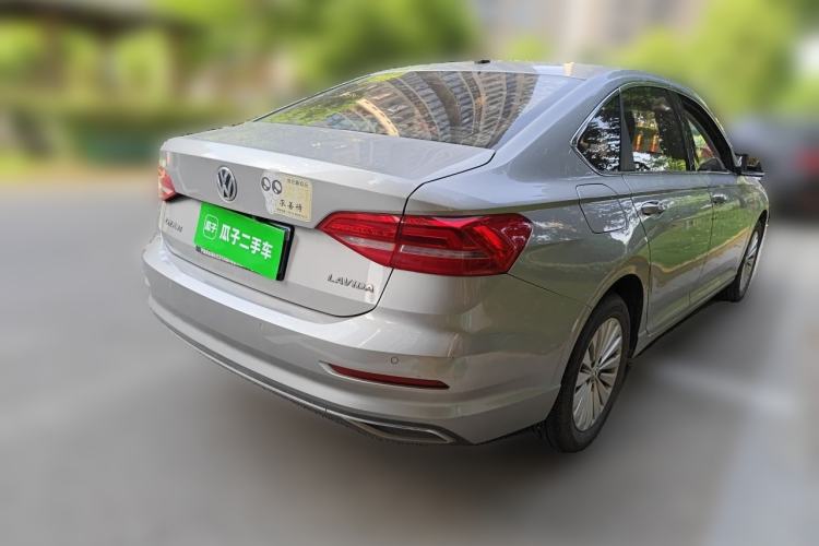 Used Volkswagen Lavida 2019 1.5L Automatic Comfort Edition China VI Standard Rear Right 45 Deg