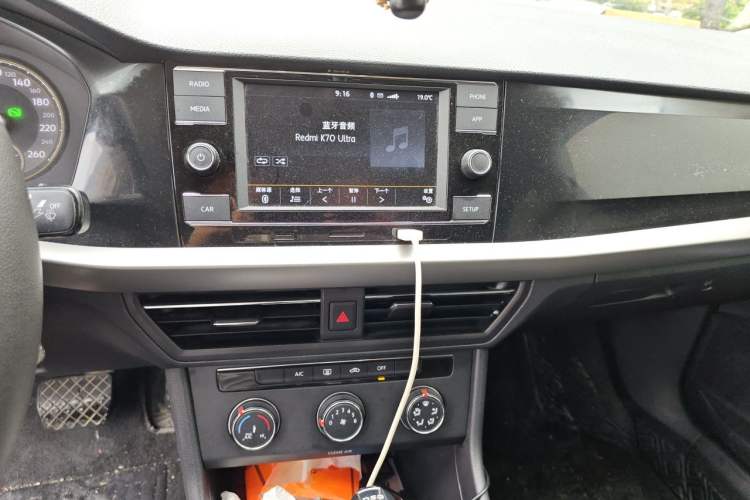 Used Volkswagen Lavida 2019 280TSI DSG Comfort Edition China VI standard Audio And AC Panel