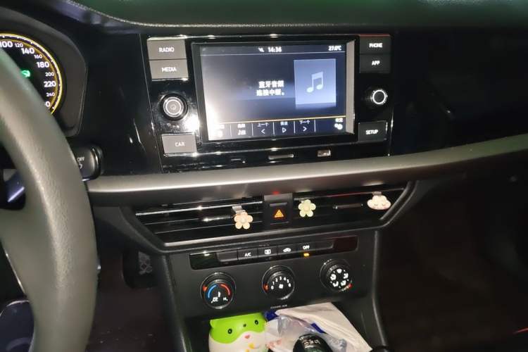 Used Volkswagen Lavida 2019 280TSI DSG Comfort Edition China VI standard Audio And AC Panel