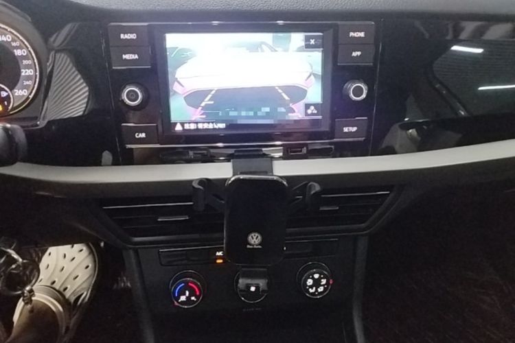 Used Volkswagen Lavida 2019 1.5L Automatic Vision Edition China VI Standard Audio And AC Panel