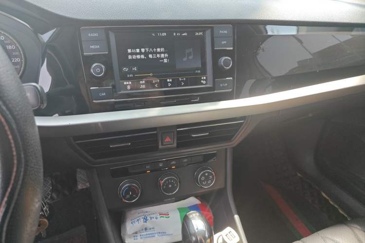 Used Volkswagen Lavida 2019 280TSI DSG Comfort Edition China VI standard Audio And AC Panel