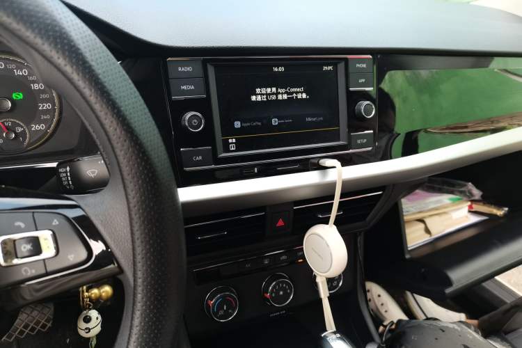 Used Volkswagen Lavida 2019 280TSI DSG Comfort Edition China VI standard Audio And AC Panel