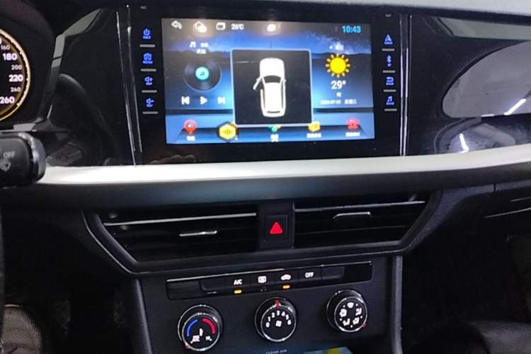Used Volkswagen Lavida 2019 280TSI DSG Comfort Edition China VI standard Audio And AC Panel
