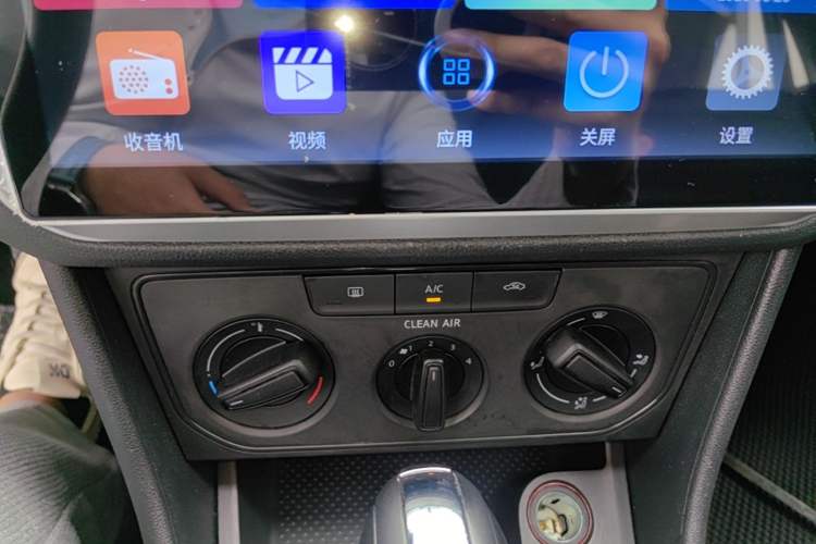 Used Volkswagen Lavida 2019 Lavida Start 1.5L Automatic Trendy Version China VI Standard Audio And AC Panel