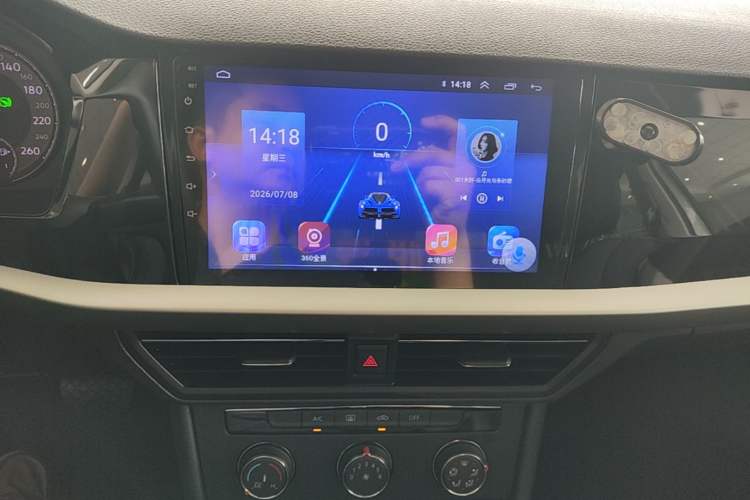 Used Volkswagen Lavida 2019 1.5L Automatic Comfort Edition China VI Standard Audio And AC Panel