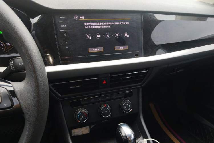Used Volkswagen Lavida 2019 1.5L Automatic Comfort Edition China VI Standard Audio And AC Panel