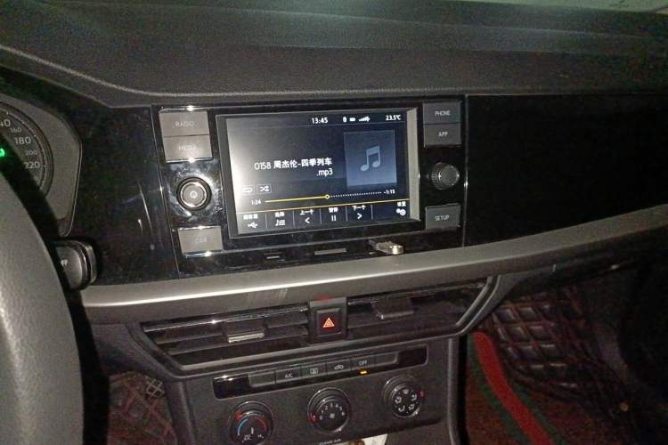 Used Volkswagen Lavida 2019 280TSI DSG Comfort Edition China VI standard Audio And AC Panel