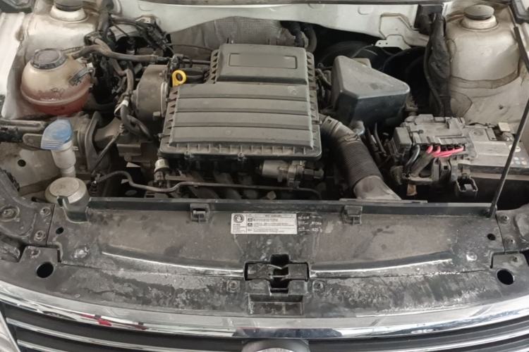 Used Volkswagen Lavida 2019 Lavida Start 1.5L Automatic Trendy Version China VI Standard Engine Bay