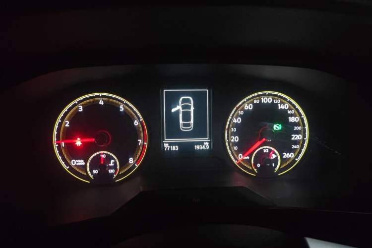 Used Volkswagen Lavida 2019 Hatchback 280TSI DSG Comfort Edition China VI Standard Instrument Cluster