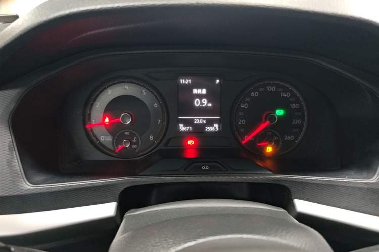 Used Volkswagen Lavida 2019 1.5L Automatic Fashion Edition China VI Instrument Cluster