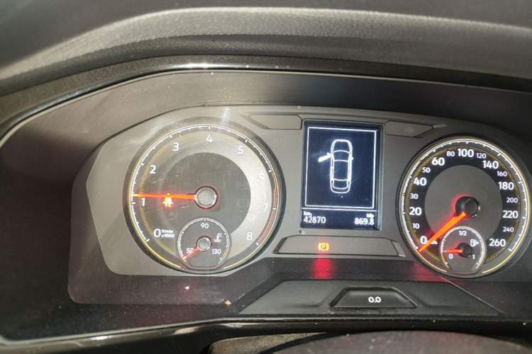 Used Volkswagen Lavida 2019 Hatchback 280TSI DSG Comfort Edition China VI Standard Instrument Cluster