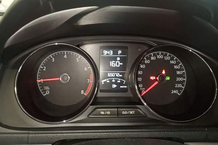 Used Volkswagen Lavida 2019 Lavida Start 1.5L Automatic Comfort Edition China VI Standard Instrument Cluster