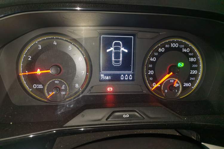 Used Volkswagen Lavida 2019 1.5L Automatic Comfort Edition China VI Standard Instrument Cluster