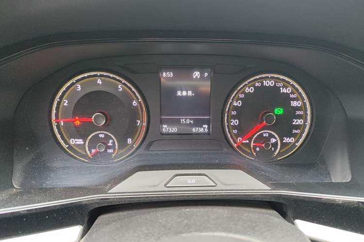 Used Volkswagen Lavida 2019 Hatchback 280TSI DSG Comfort Edition China VI Standard Instrument Cluster
