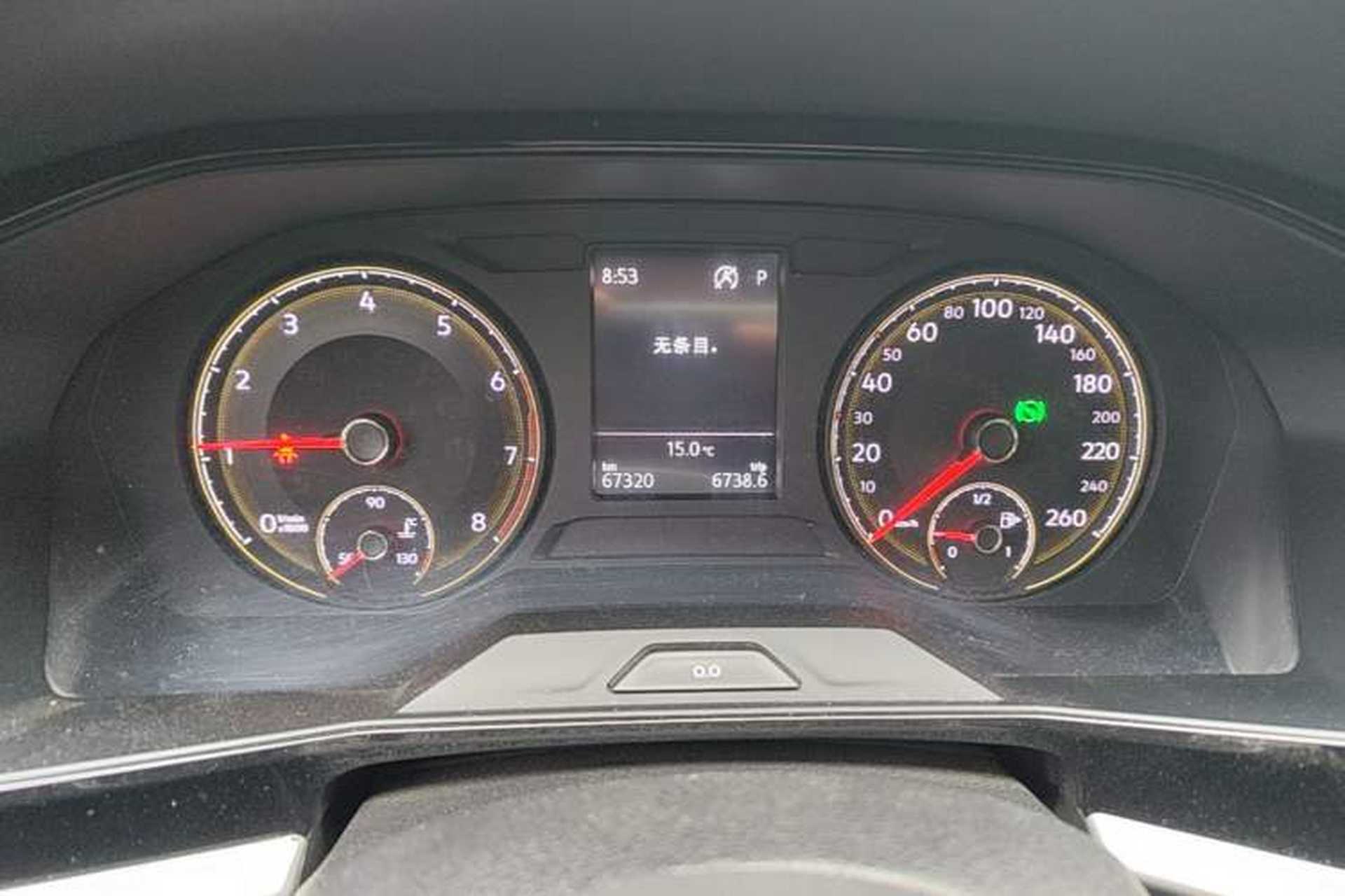 Used Volkswagen Lavida 2019 Hatchback 280TSI DSG Comfort Edition China VI Standard Instrument Cluster