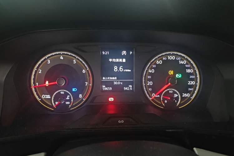 Used Volkswagen Lavida 2019 1.5L Automatic Comfort Edition China VI Standard Instrument Cluster