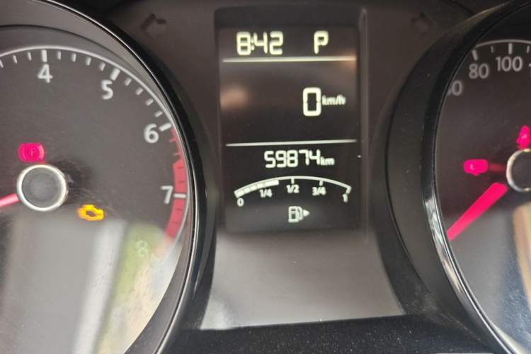 Used Volkswagen Lavida 2019 Lavida Start 1.5L Automatic Trendy Version China VI Standard Odometer Close Up