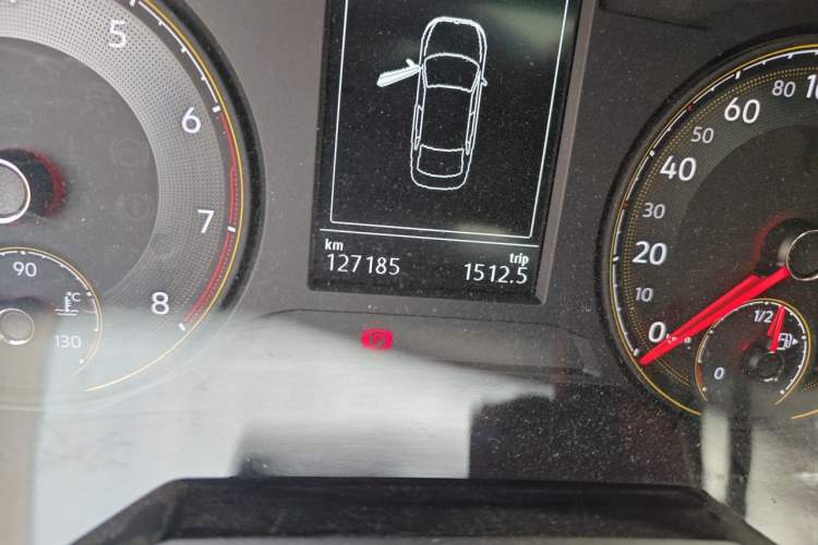Used Volkswagen Lavida 2019 280TSI DSG Luxury Edition China VI Standard Odometer Close Up