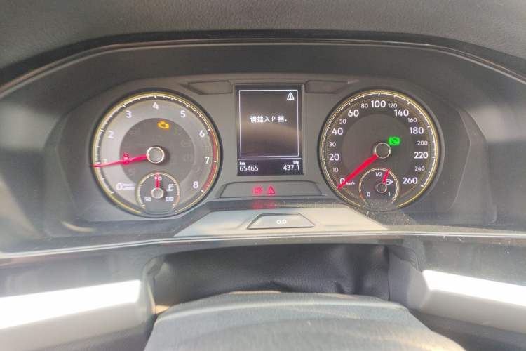 Used Volkswagen Lavida 2019 280TSI DSG Comfort Edition China VI standard Odometer Close Up