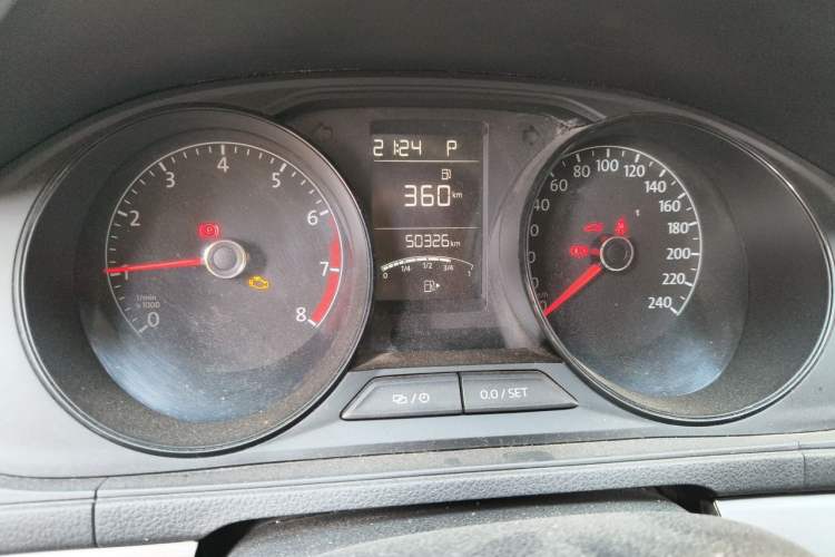 Used Volkswagen Lavida 2019 Lavida Start 1.5L Automatic Trendy Version China VI Standard Odometer Close Up