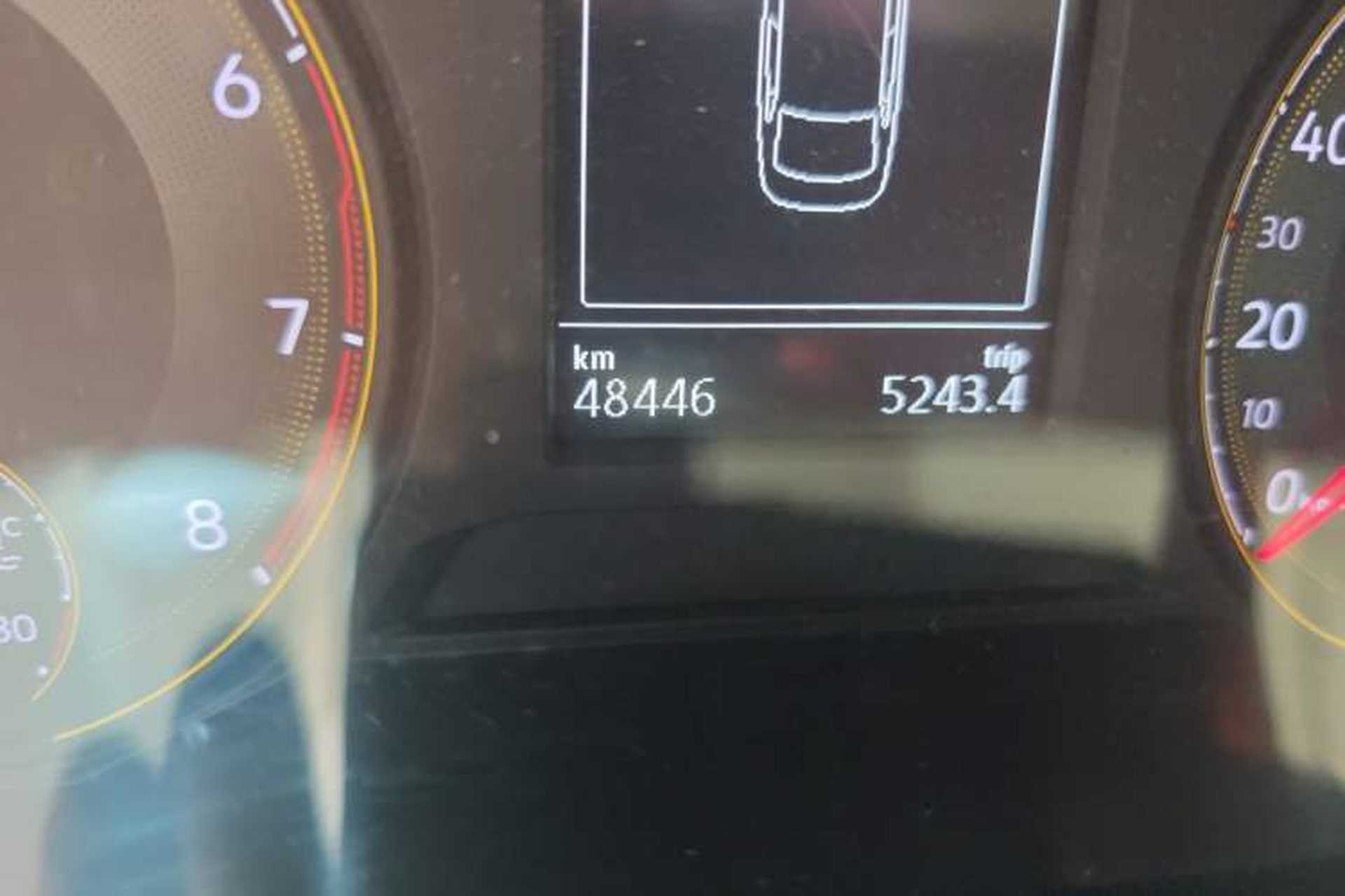 Used Volkswagen Lavida 2019 1.5L Automatic Vision Edition China VI Standard Odometer Close Up