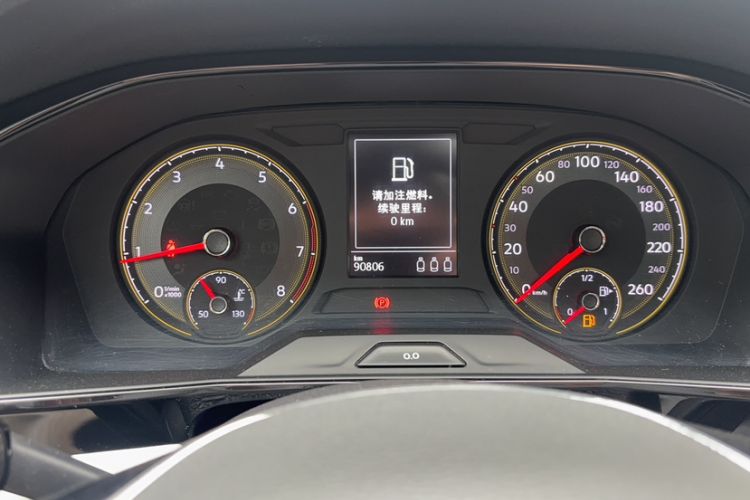 Used Volkswagen Lavida 2019 1.5L Automatic Comfort Edition China VI Standard Odometer Close Up