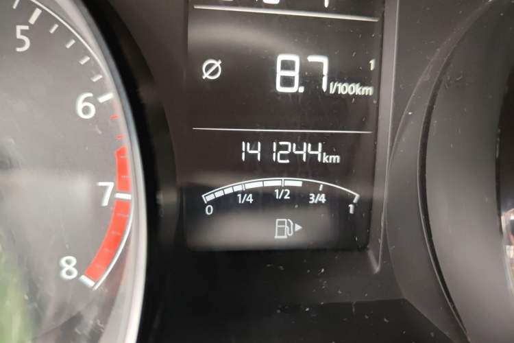 Used Volkswagen Lavida 2019 Lavida Start 1.5L Automatic Trendy Version China VI Standard Odometer Close Up